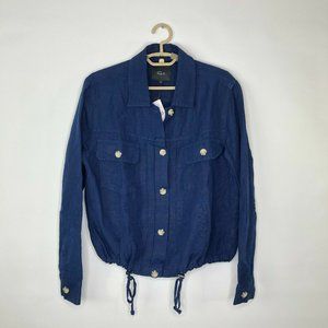 Rails Womens Bright Indigo Twill Jacket Size M